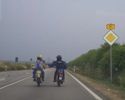 Mit der Simson vom Harz nach Zwickau (2006)