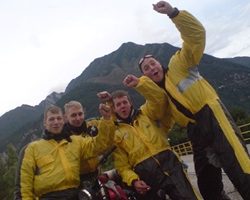 Mit der Simson nach Italien (Bibione 2008)